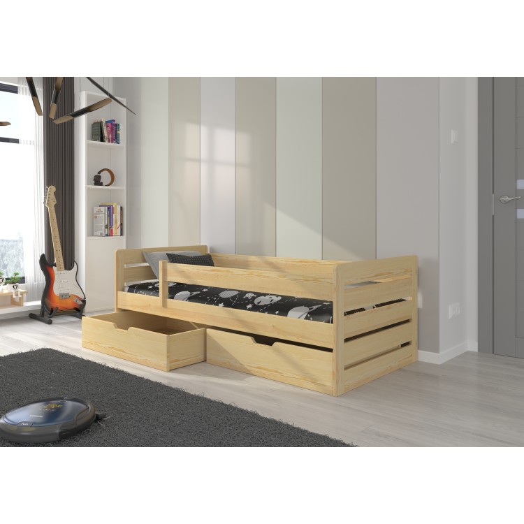 Łóżko z materacem BEMMA 200x90
