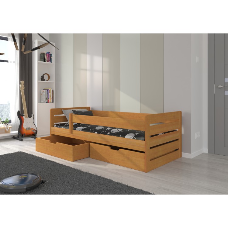 Łóżko z materacem BEMMA 180x80