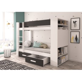 Łóżko piętrowe dwuosobowe GARET 200x90