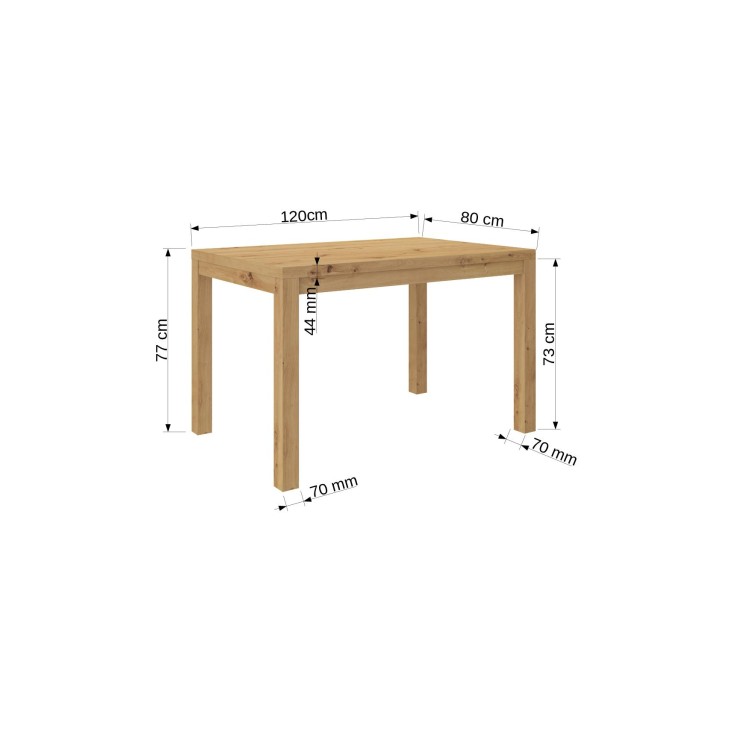 Stolik kawowy OLAF 2 120x80