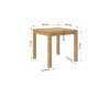Stolik kawowy OLAF 1 80x80