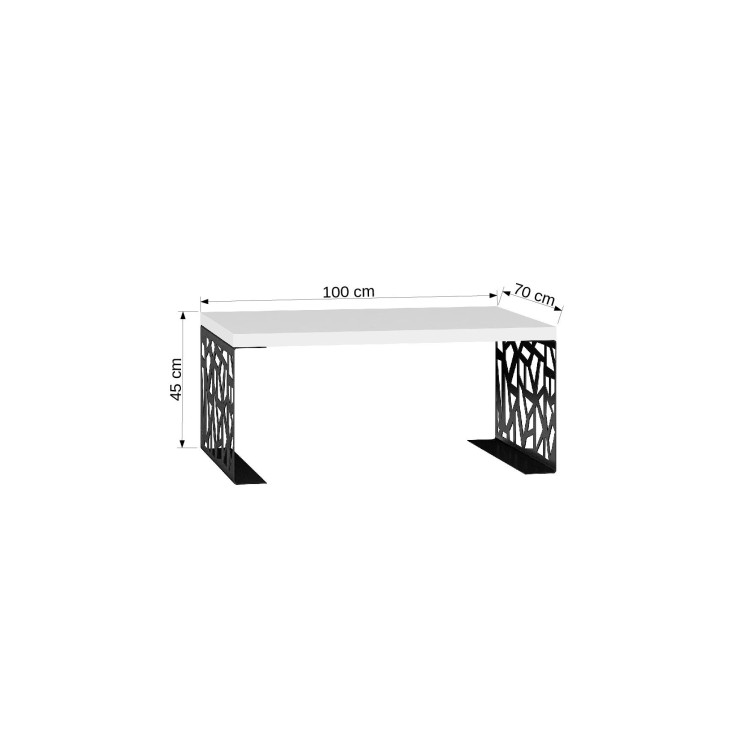 Stolik kawowy SEMANIER 100x70
