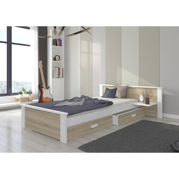 Łóżko ALDEX SHELF 200x90