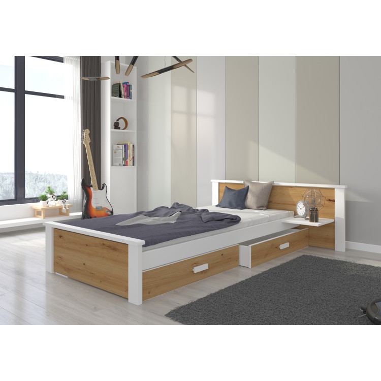 Łóżko ALDEX SHELF 180x80