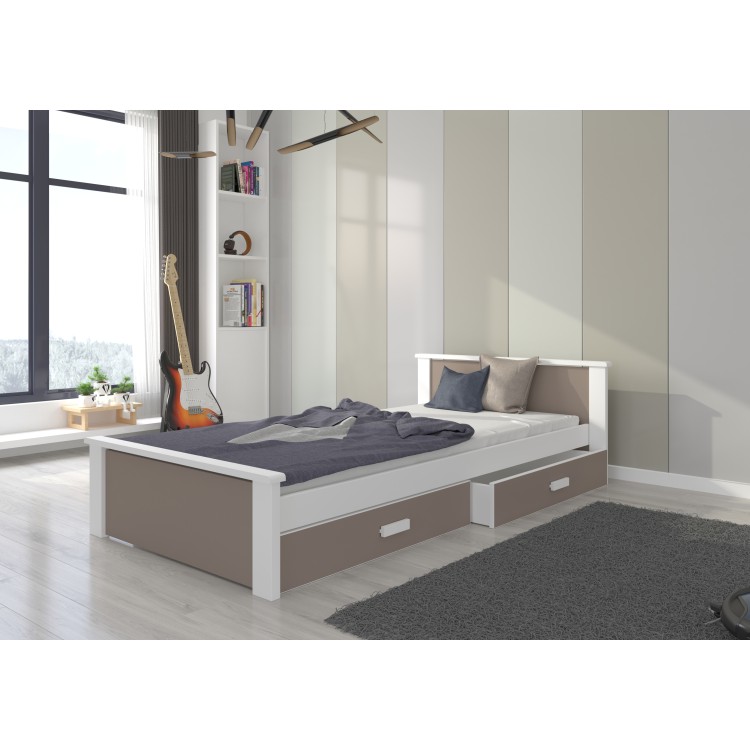 Łóżko z materacem ALDEX 200x90