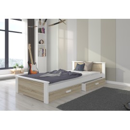 Łóżko z materacem ALDEX 200x90