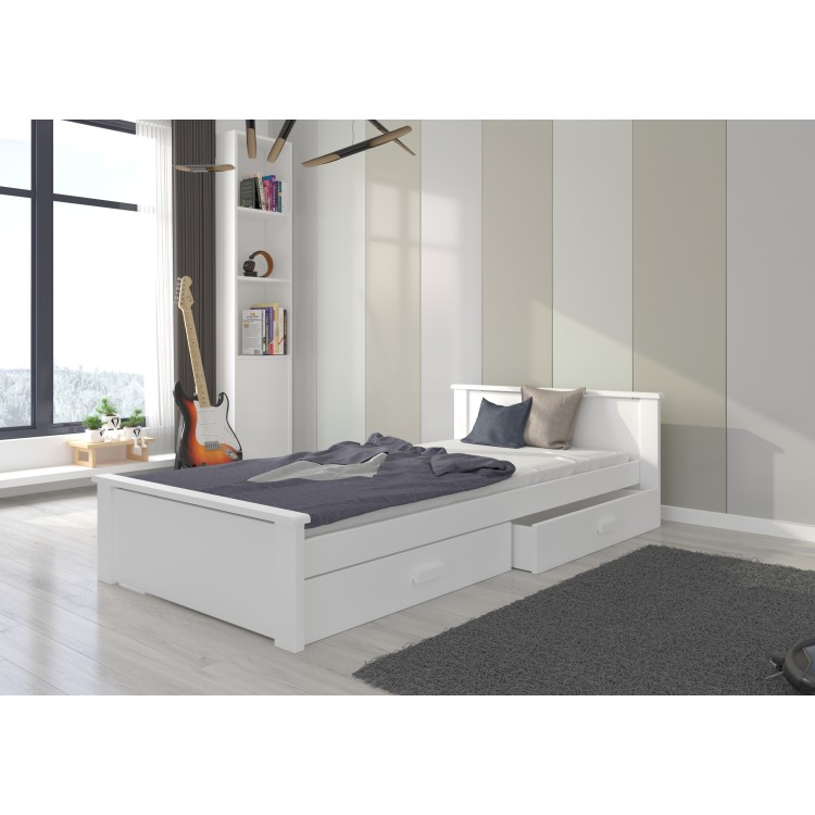Łóżko z materacem ALDEX 200x90
