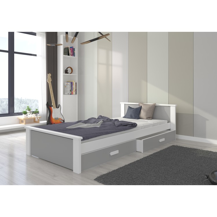 Łóżko z materacem ALDEX 180x80