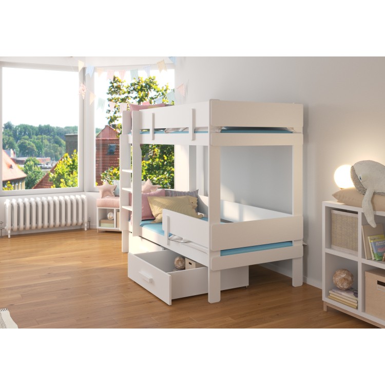 Łóżko piętrowe dwuosobowe ETIONA 180x80