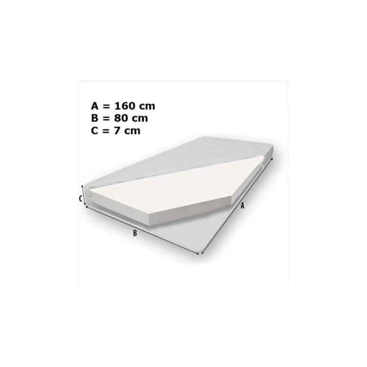 Łóżko z materacem i szufladą BEAR BLACK 160x80