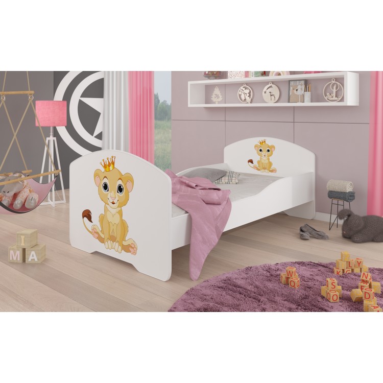 Łóżko z materacem PEPE LION 160x80