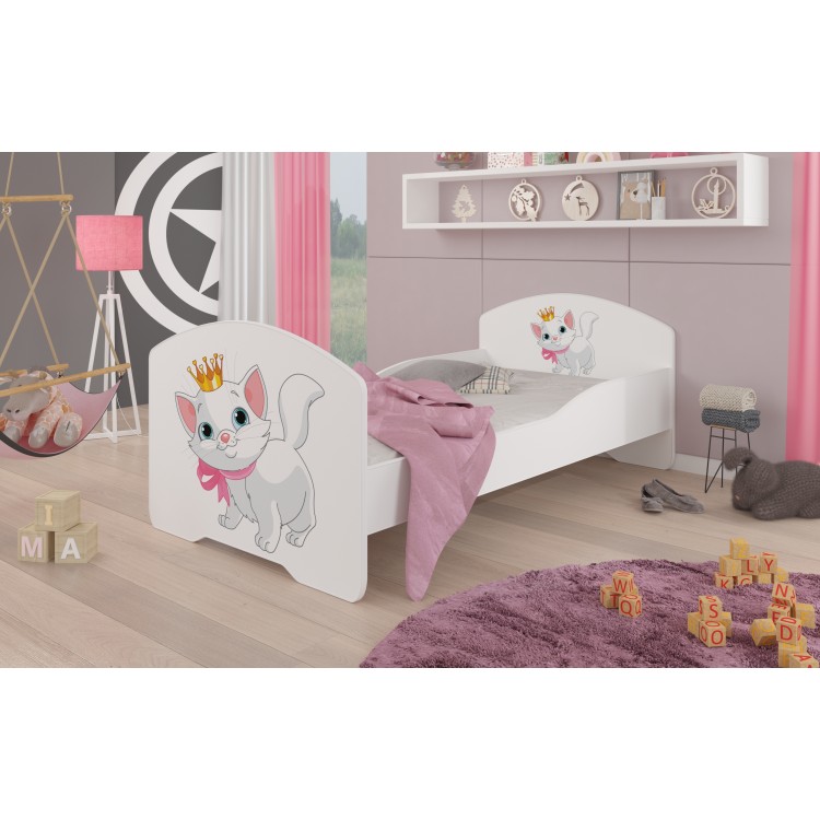 Łóżko z materacem PEPE CAT 140x70