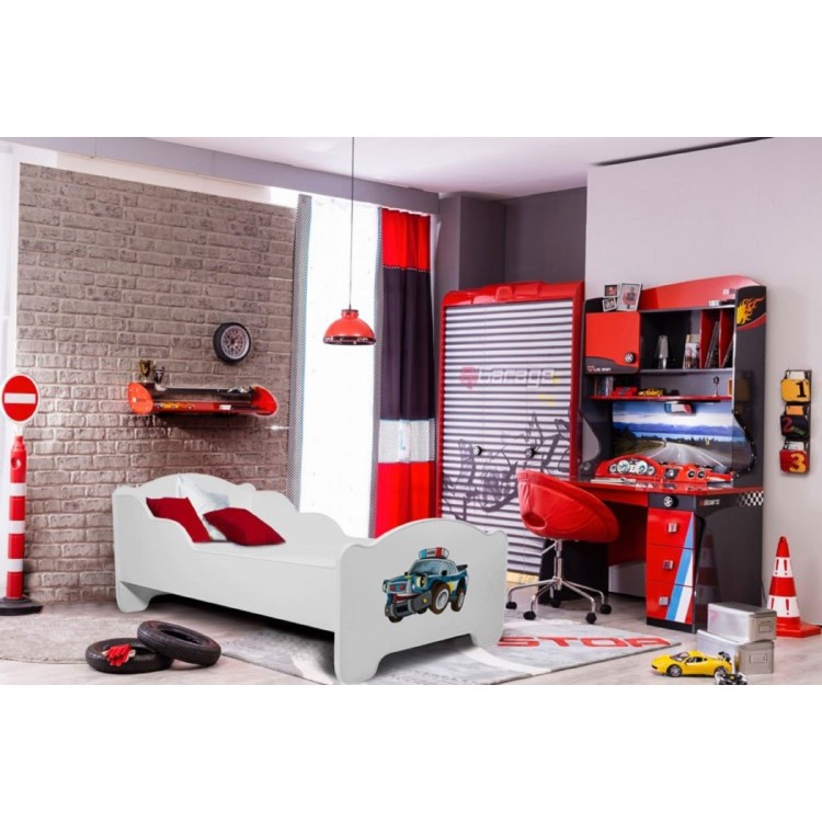 Łóżko z materacem AMADIS POLICE 160x80