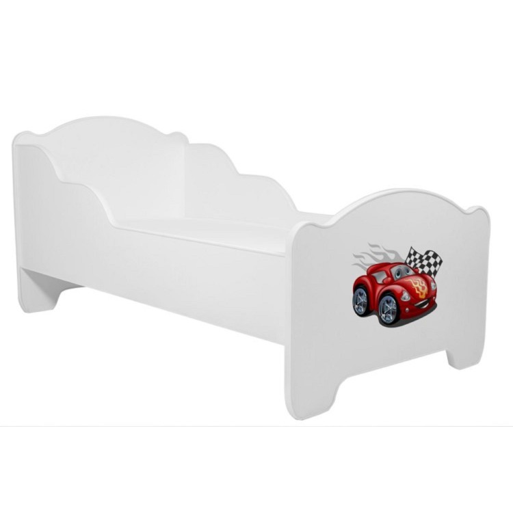 Łóżko z materacem AMADIS CAR ZIGZAG 160x80