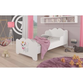 Łóżko z materacem XIMENA CAT 160x80
