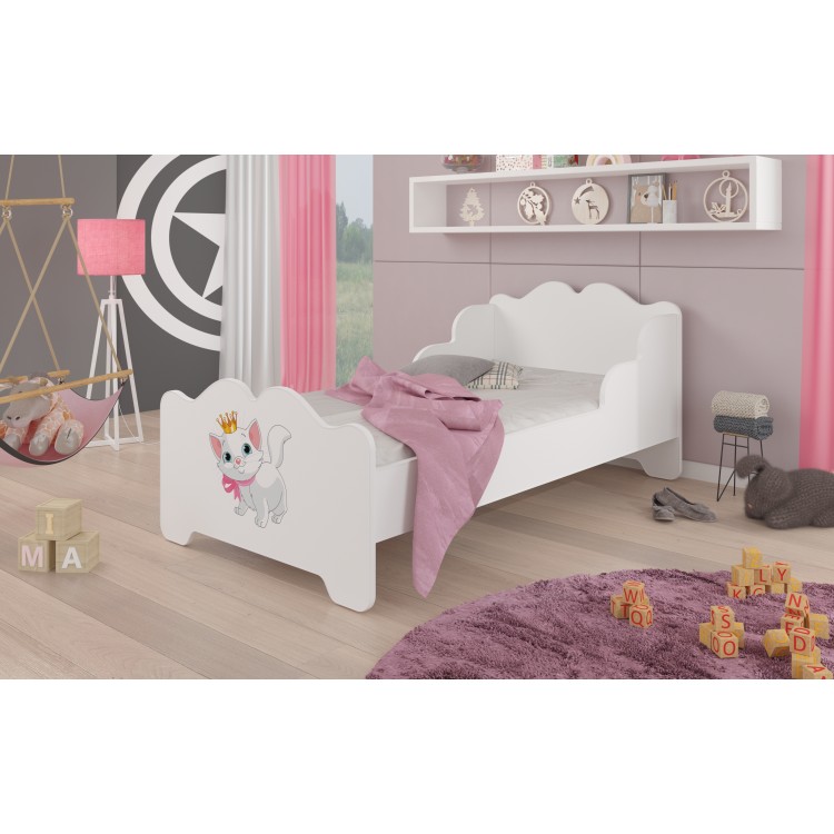 Łóżko z materacem XIMENA CAT 160x80