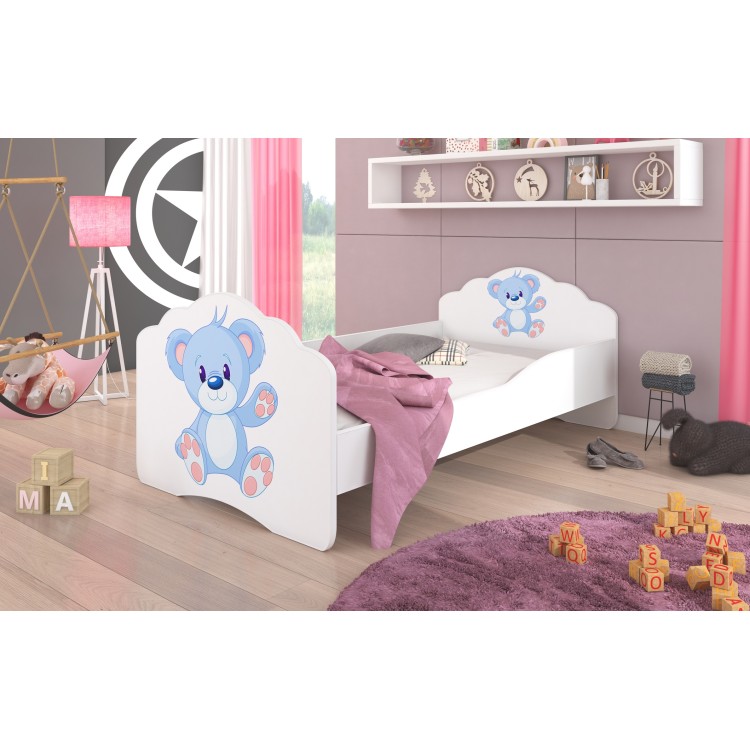 Łóżko z materacem CASIMO BLUE BEAR 160x80
