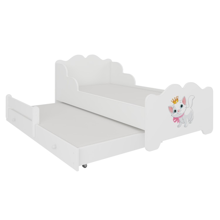 Łóżko podwójne z materacami XIMENA II CAT 160x80