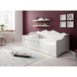 Łóżko z materacem EMKA Pink 160x80