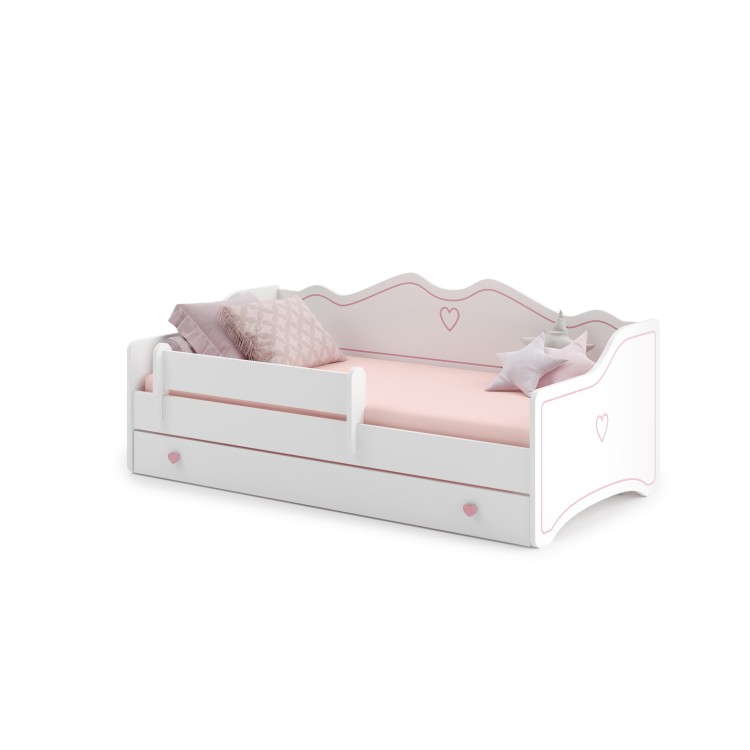 Łóżko z materacem EMKA Pink 160x80