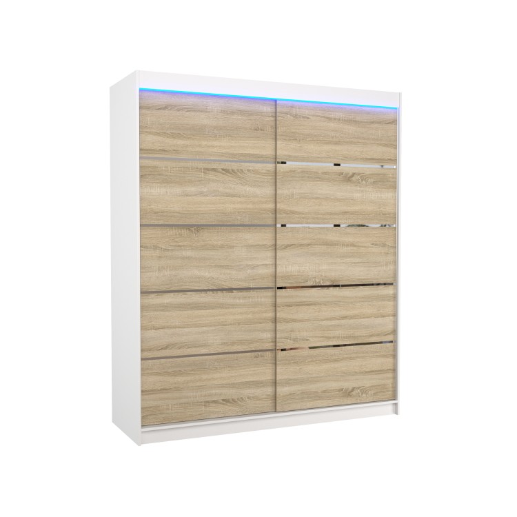 Szafa przesuwna z oświetleniem LED SPECTRA 180