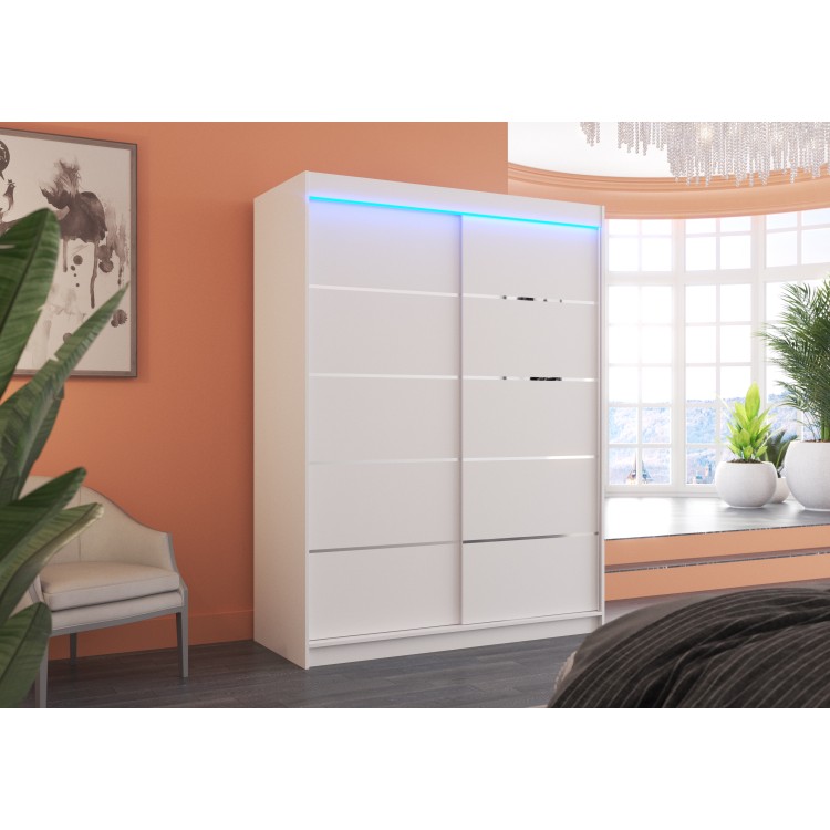 Szafa przesuwna z oświetleniem LED LUFT 150