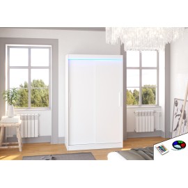 Szafa przesuwna z oświetleniem LED COLLIN 120