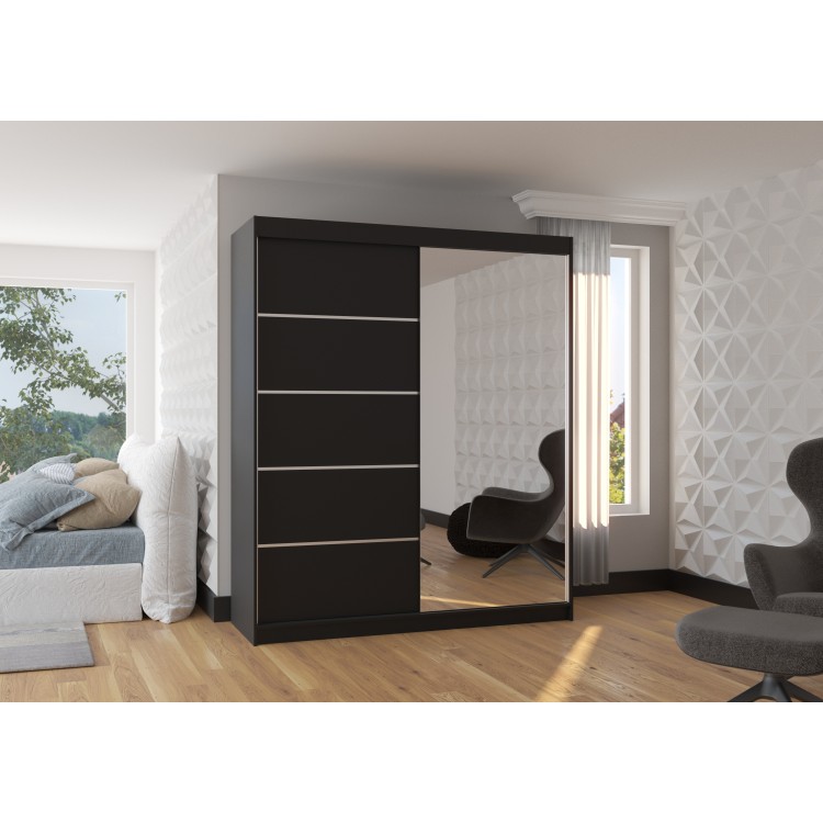 Szafa przesuwna z lustrem CARO 180