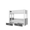 Łóżko piętrowe dwuosobowe ARTA 200x90