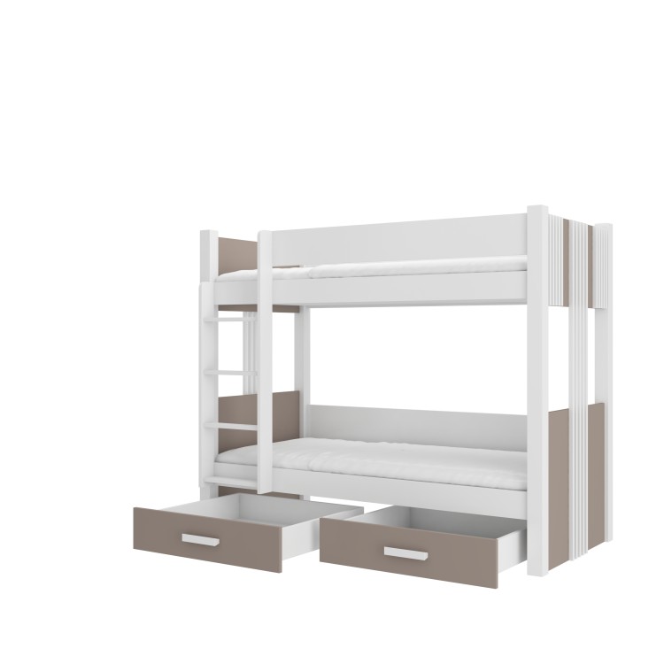 Łóżko piętrowe dwuosobowe ARTA 180x80