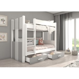 Łóżko piętrowe dwuosobowe ARTA 180x80