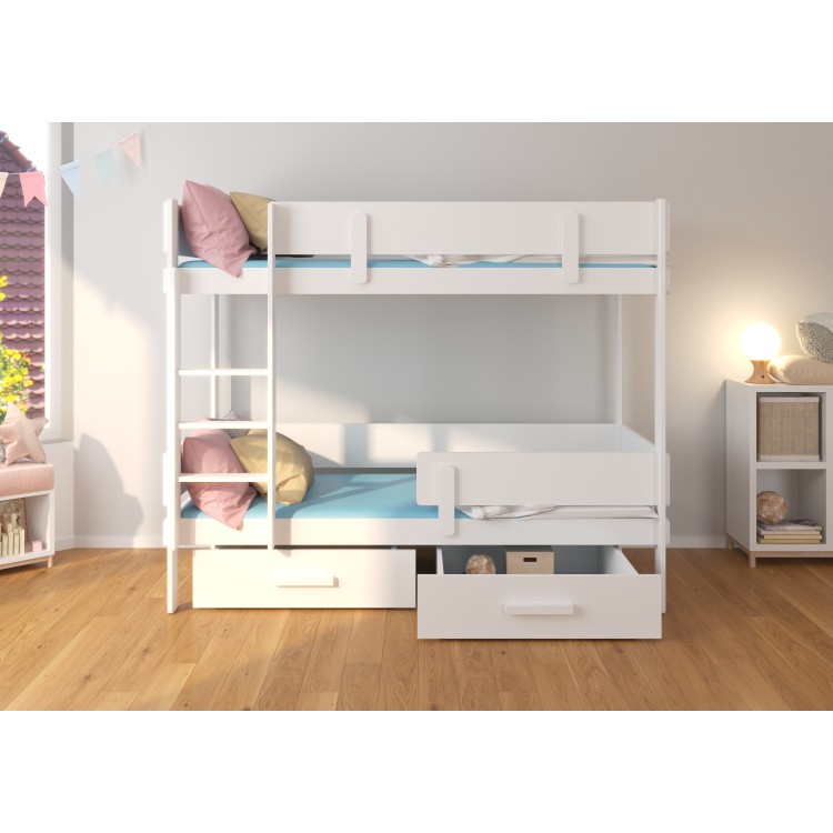 Łóżko piętrowe dwuosobowe ETIONA 200x90