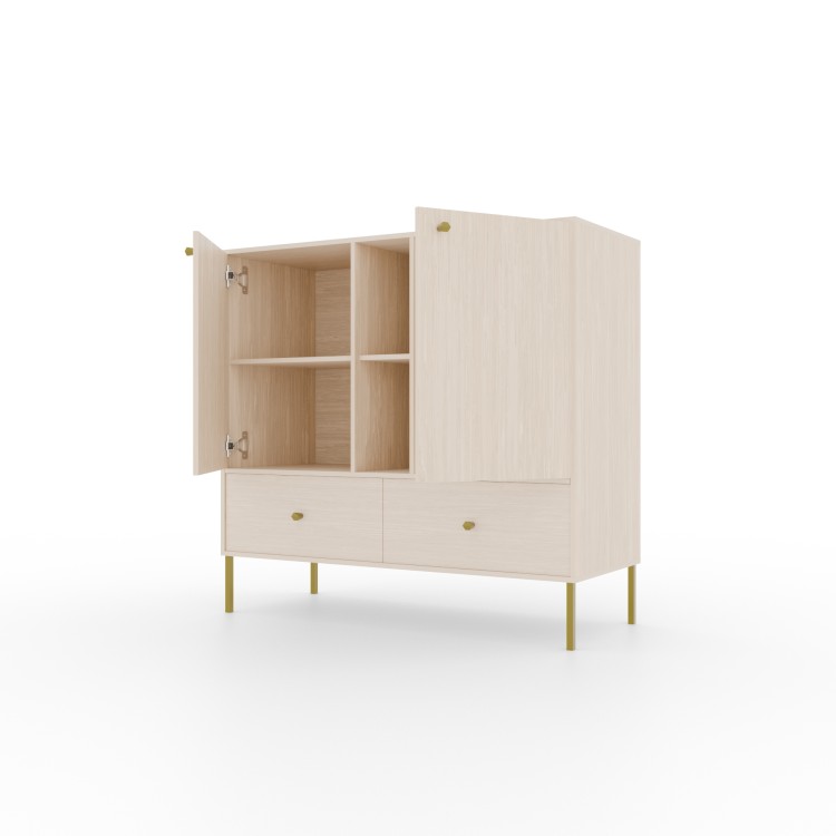 Komoda 2D 2S 2P Tili