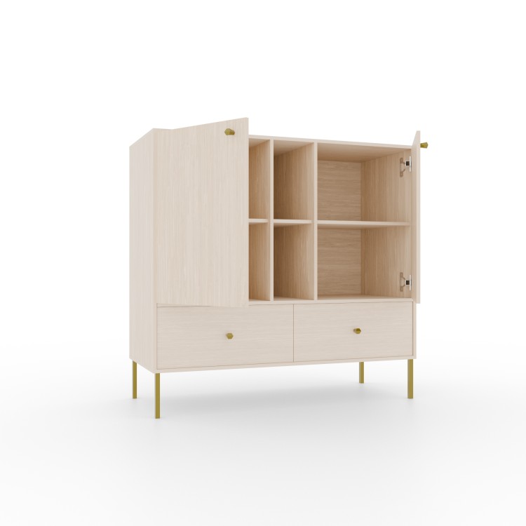 Komoda 2D 2S 2P Tili
